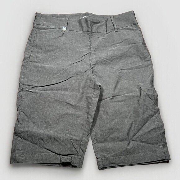 Callaway Pants - Callaway Women’s Size 2X Mid-Rise Black Stretch Woven Golf Capri Pull On Pants